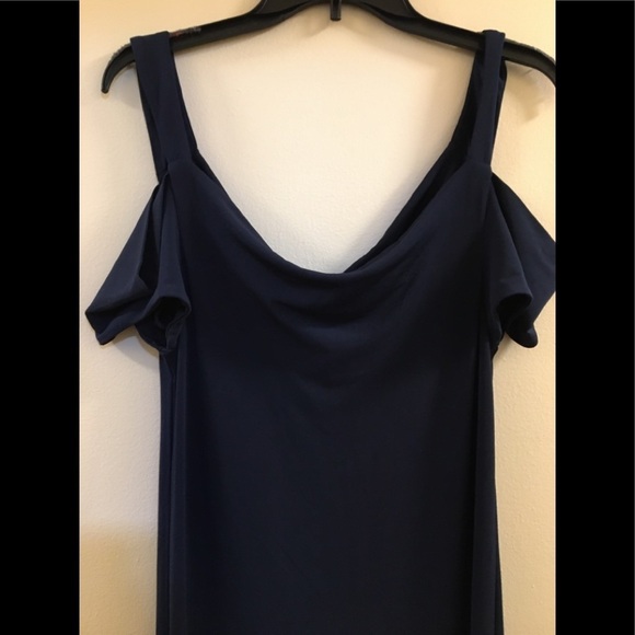 Jillian Maternity Cold Shoulder Maxi Dress H. - Picture 5 of 8